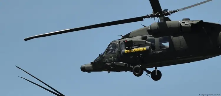 VIDEO: Un trágico accidente aéreo deja nueve militares muertos tras el desplome de un helicóptero
