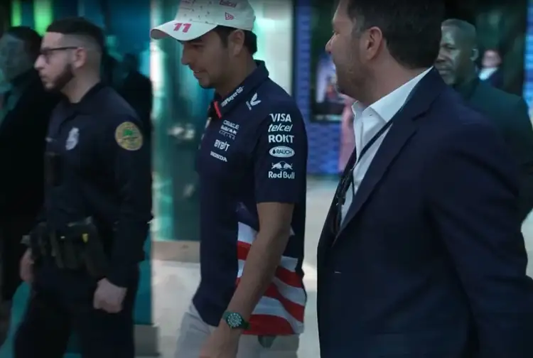 Checo Pérez ignora a Donald Trump en el Gran Premio de Miami 2024