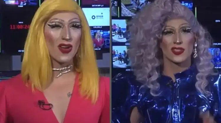 Drag queen hace historia al ser la primera presentadora de noticias en la televisión mexicana