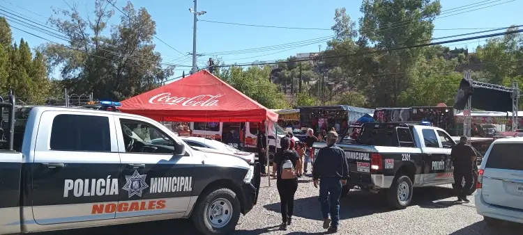 Refuerzan seguridad en Nogales por festividades del 10 de mayo