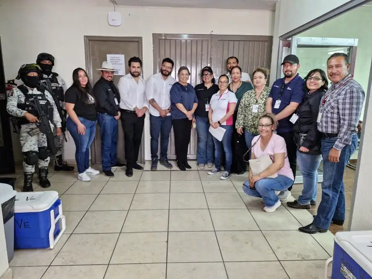 Finaliza INE Nogales preparativos para elecciones del 2 de junio