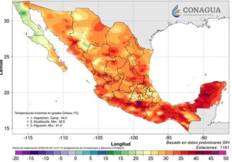 Calor extremo en México: Diez ciudades en llamas.