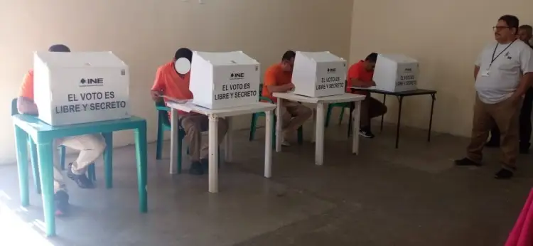 Inicia INE voto anticipado en centros penitenciarios del Distrito 02 Electoral