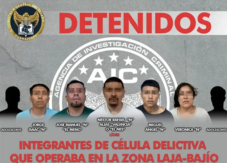 Capturan a célula criminal vinculada al asesinato de candidata en Guanajuato