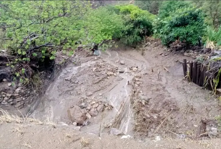 De terror: Terrible deslave en cerro de México sepulta a comunidad y deja 3 muertos