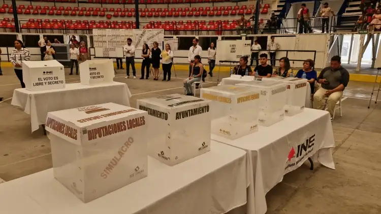 INE Nogales impulsa participación ciudadana con un macro simulacro electoral histórico