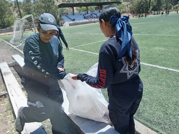 Realiza Heptatlón de Nogales Operación Limpieza en unidad deportiva