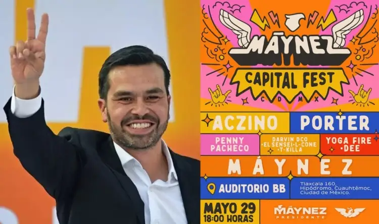 Elecciones 2024: Máynez anuncia cierre de campaña con festival musical gratuito en CDMX