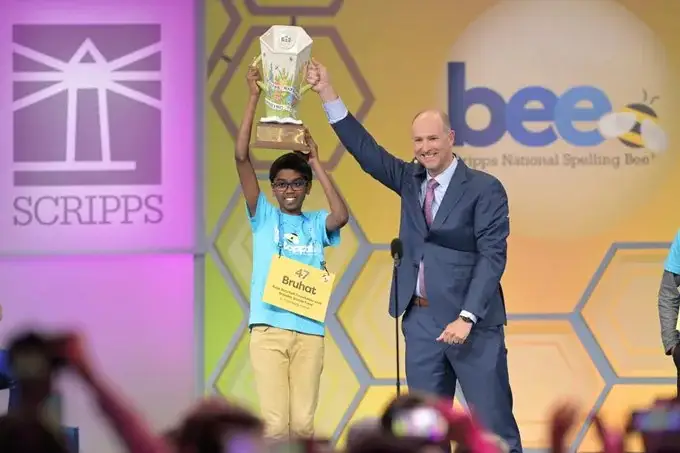 Florida: Bruhat Soma, un estudiante de 12 años, se coronó como campeón del Concurso Nacional de Ortografía Scripps