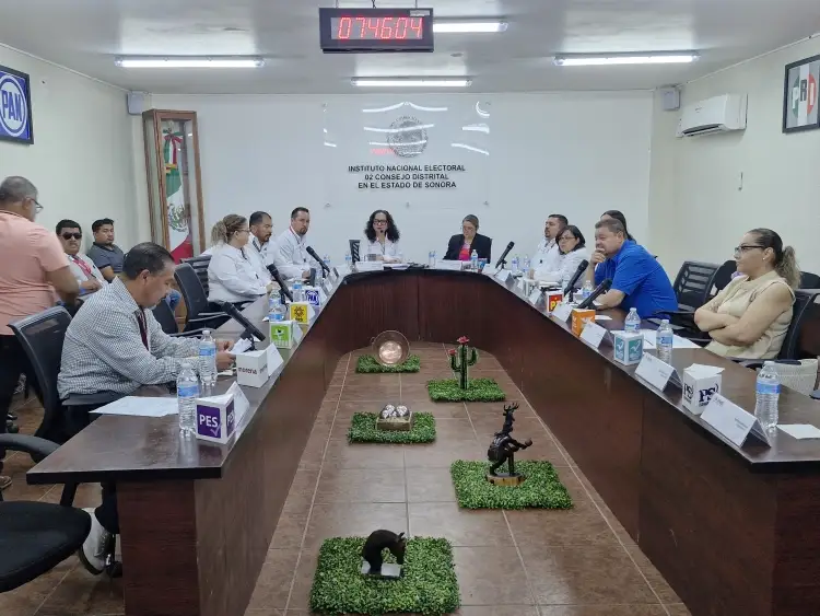 Inaugura INE Nogales sesión permanente en Jornada Electoral en el Distrito 02 de Sonora