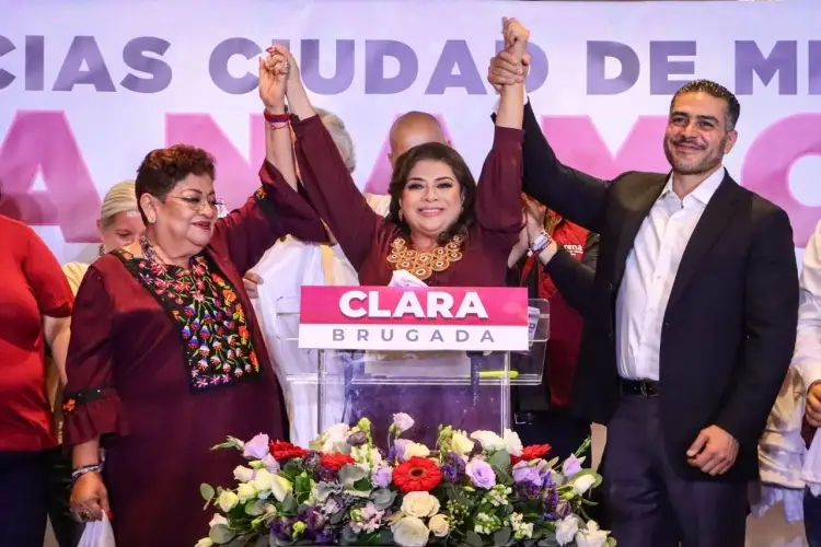 Clara Brugada es declarada la virtual jefa de Gobierno de la CDMX