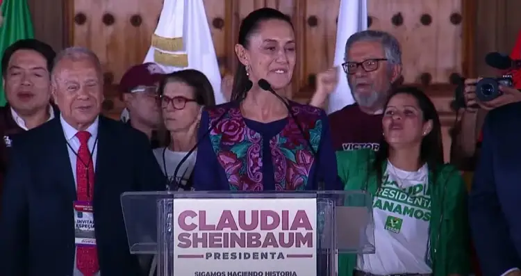 Primer discurso de Claudia Sheinbaum marca un hito histórico