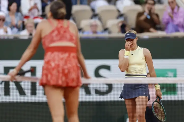 Mirra Andreeva da la sorpresa en Roland Garros VIDEO