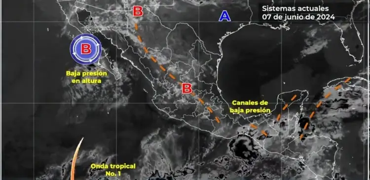 Clima hoy en México: Calor y lluvias en gran parte del país