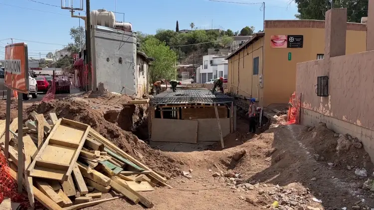 Cerrarán tramo de calle Hermosillo por obras del embovedado en Nogales