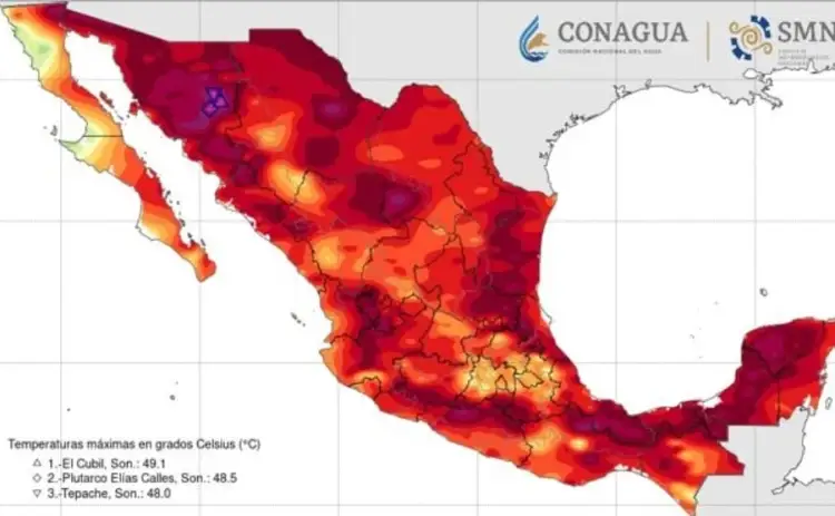 Clima hoy en México: SMN prevé calor en 15 estados