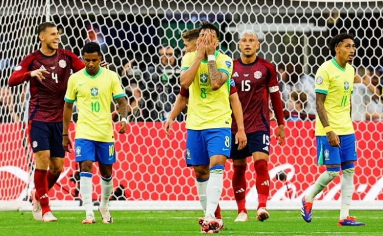 Arrebata Costa Rica empate a Brasil VIDEO