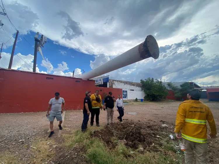 Protección Civil realiza recuento de daños y labores de apoyo tras tormenta en Nogales