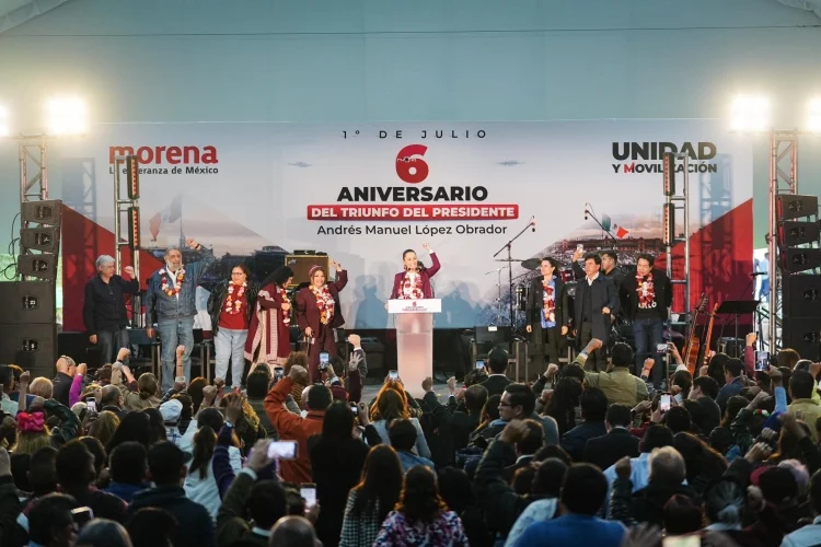 Claudia Sheinbaum sugiere declarar el 1 de julio como festivo por triunfo de López Obrador en 2018