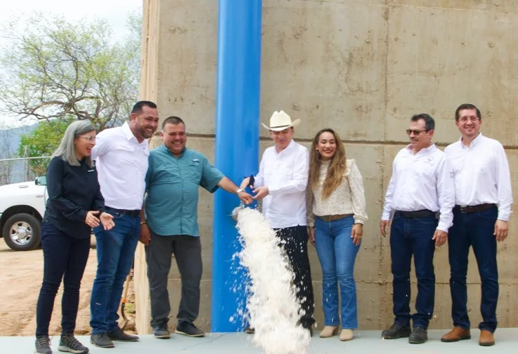 Inauguración Histórica: Gobernador Durazo da solución al desabasto de agua en Álamos