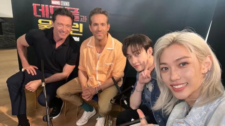 La fantástica amistad entre Ryan Reynolds y el Grupo de K-pop Stray Kids