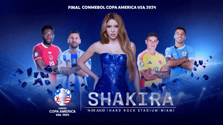 ¡Hola, Miami! Shakira encenderá la final de la Copa América 2024
