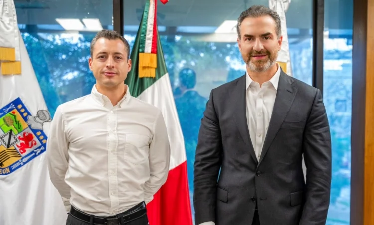Adrián de la Garza y Luis Donaldo Colosio inician transición en Monterrey