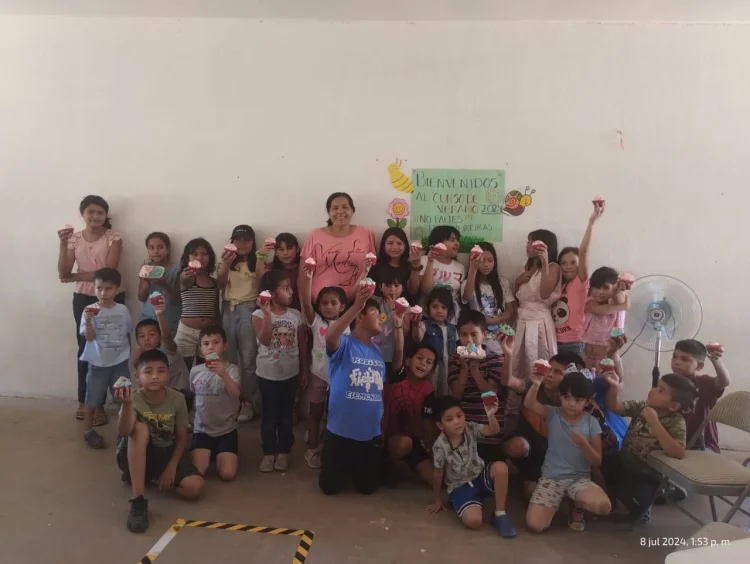 Atienden niños y niñas cursos de verano en Centros Comunitarios de Nogales
