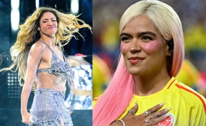 Shakira es criticada por no invitar a Karol G en su interpretación en la Copa América