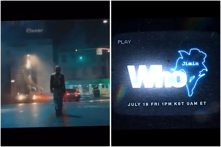 Jimin de BTS desata furor con look rockero en el teaser de su nueva canción 'Who'