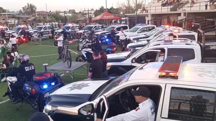 Refuerzan seguridad pública con nuevas patrullas en Nogales - FOTOS