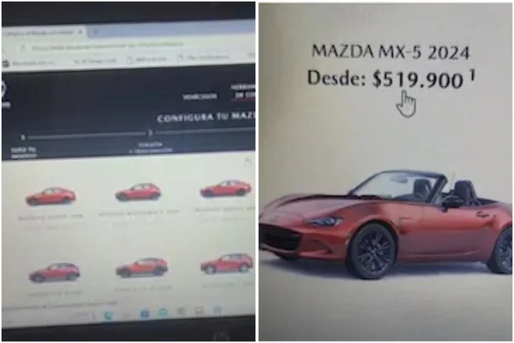VIDEO VIRAL en TikTok: Joven encuentra Mazda a 520 pesos y exige que se respete el precio