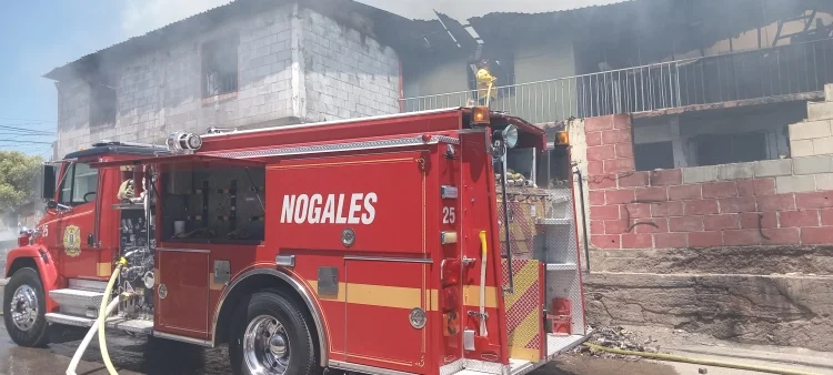 Bomberos de Nogales  sin golpes de calor: Comandante