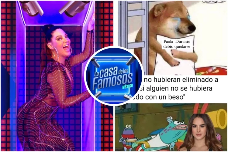 ¡Paola Durante pa'fuera! es eliminada de 'La Casa de los Famosos México' y los memes no perdonan