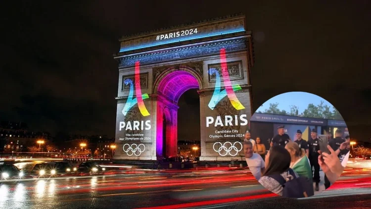 VIDEO VIRAL: Mexicanos causan sensación tras enfiestarse con la Policía francesa en París 2024