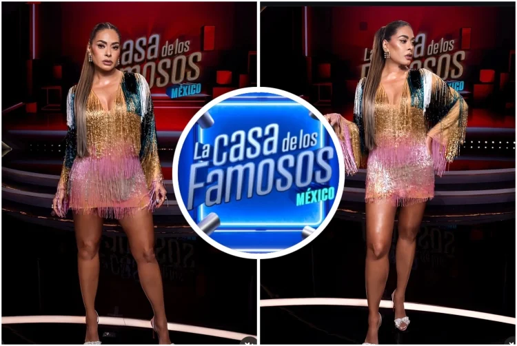 El costoso vestido 'piñata' de Galilea Montijo en 'LCDLFM' arrasa en redes sociales