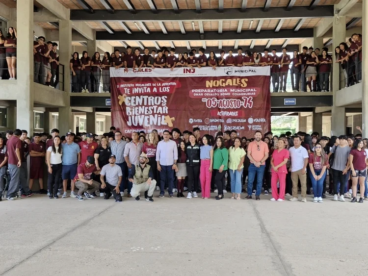 FOTOS: Inician Centro de Bienestar Juvenil en Preparatoria Municipal en Nogales