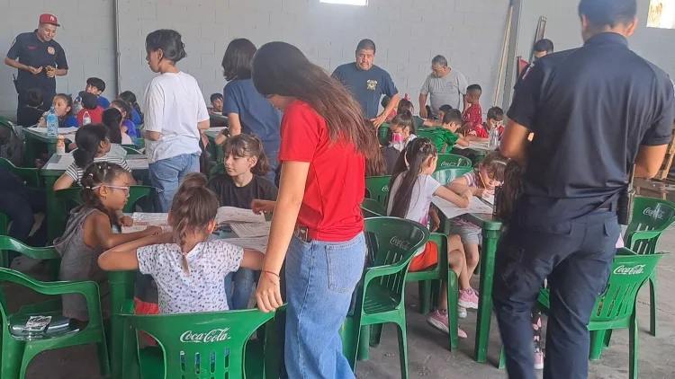 Inicia campamento "Bomberitos Exploradores" en Nogales - FOTOS