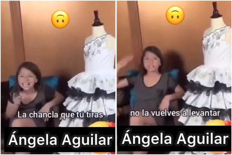 Tras su boda con Christian Nodal, reviven VIDEO de Ángela Aguilar de niña criticando la infidelidad
