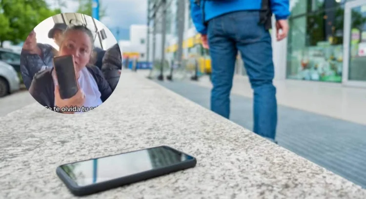 VIDEO VIRAL: Joven encuentra su celular en bolsa de señora y se desata controversia en redes