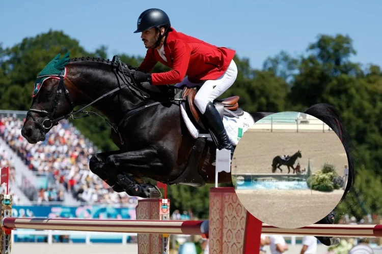 VIDEO VIRAL: Jinete mexicano sufre aparatosa caída de su caballo y se despide de Paris 2024