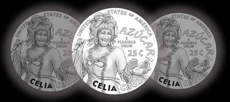 La reina de la salsa brilla en la nueva moneda de Estados Unidos: ¡Primer homenaje a una afrolatina!