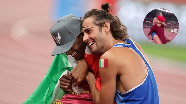 Reviven épico momento olímpico: Atletas deciden compartir el oro y su reacción se hace VIRAL