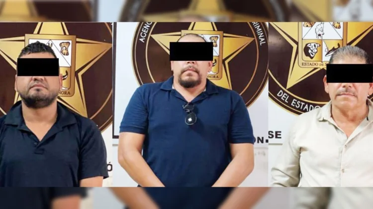 Detienen a 3 por extorsión en Cajeme, dos de ellos hijos de regidora