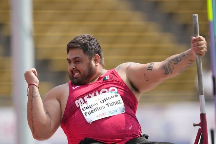 Sonorense Édgar Fuentes se cuelga la plata en los Juegos Paralímpicos