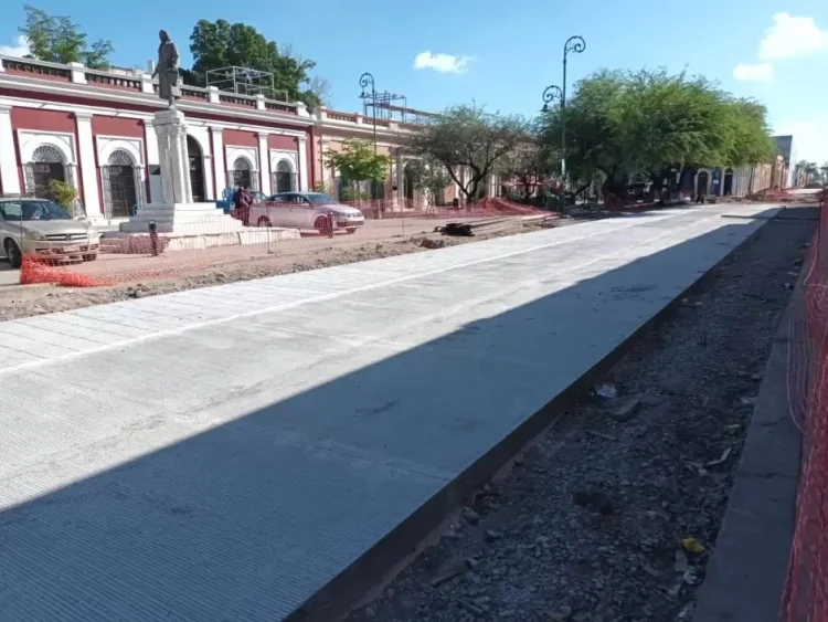 Prevén finalizar obras del Centro de Hermosillo en octubre