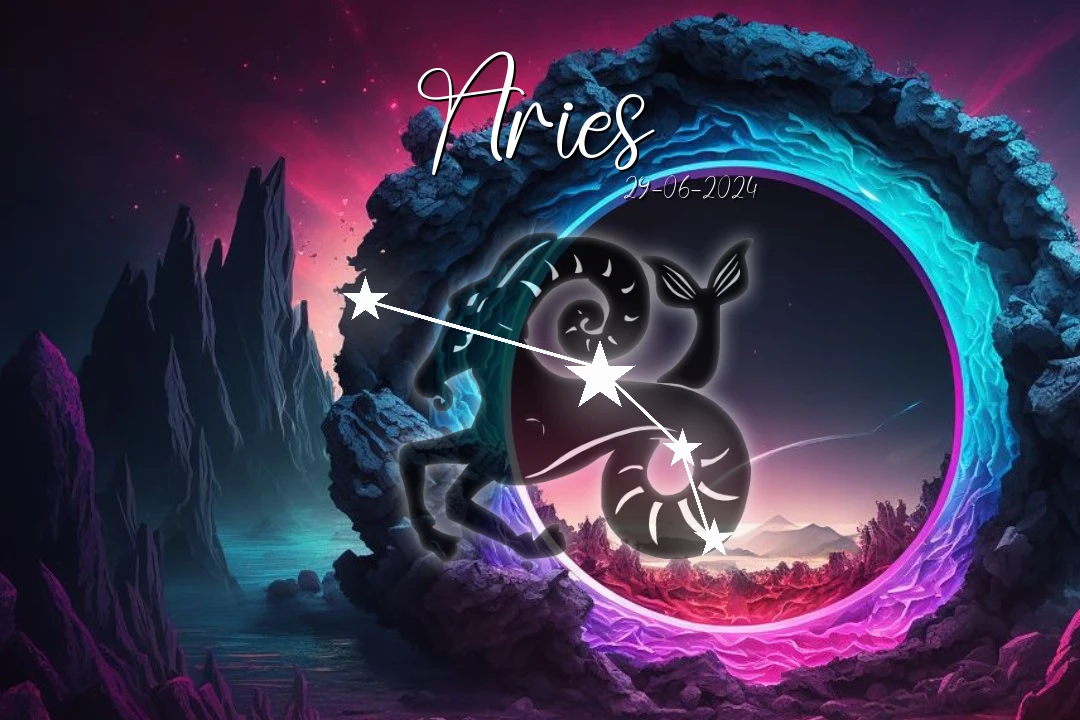 ARIES 29 de junio de 2024 - Luna de la Abundancia -  El universo te susurra, "confía en tu fuego interior, Aries".