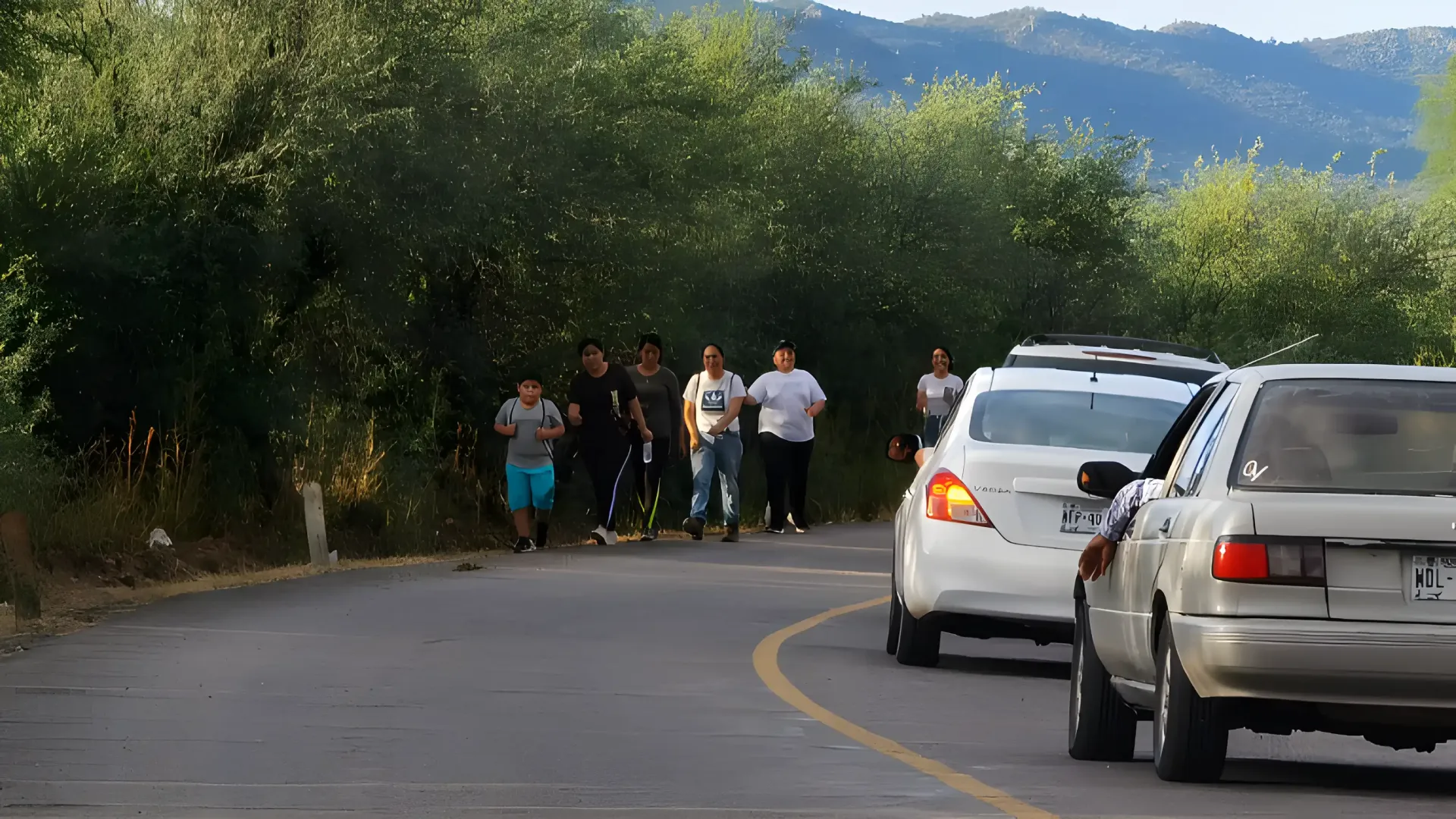 Incrementa el número de peregrinos en la caminata a Magdalena