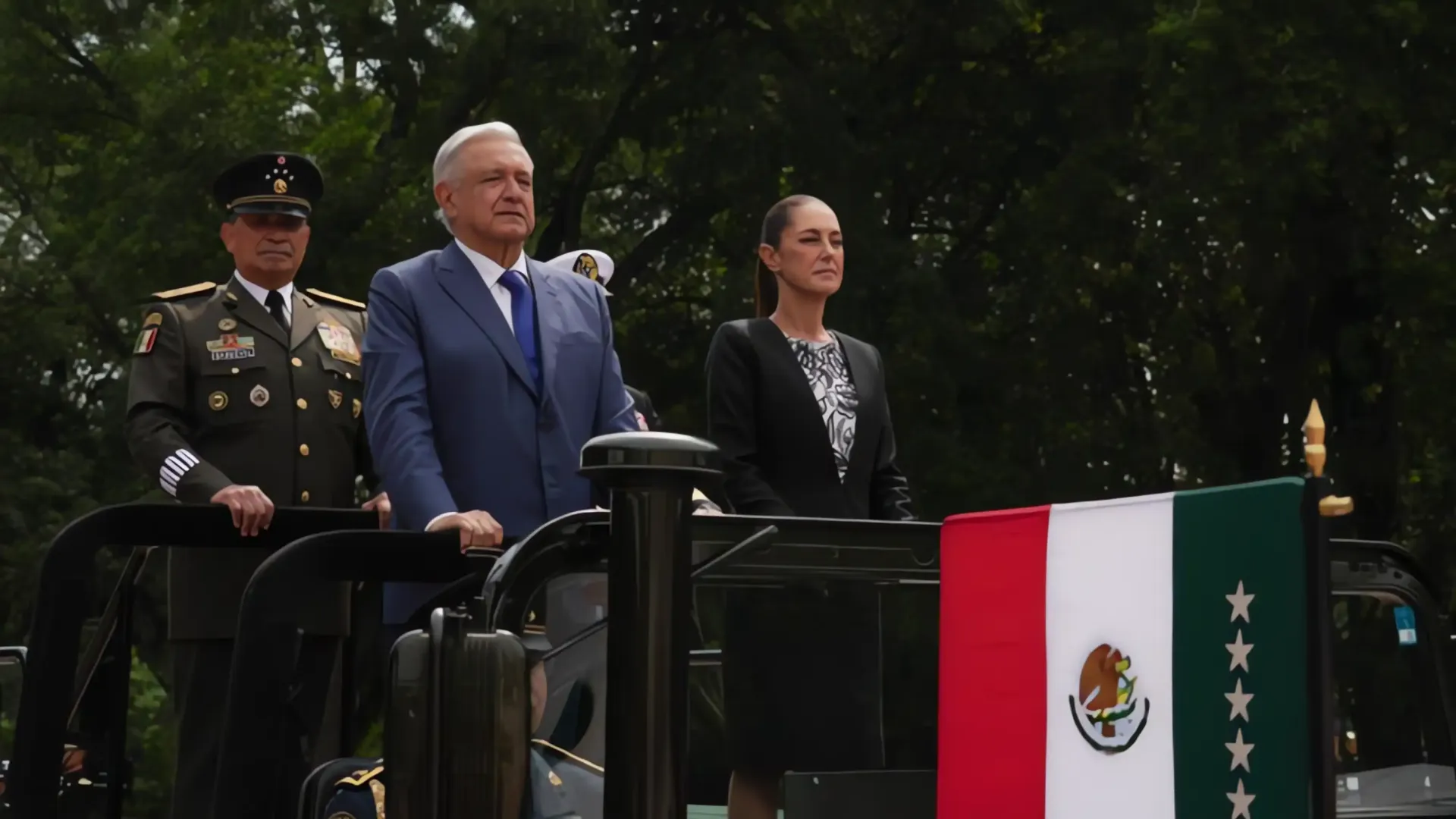 López Obrador y Sheinbaum: Un día histórico en Chapultepec