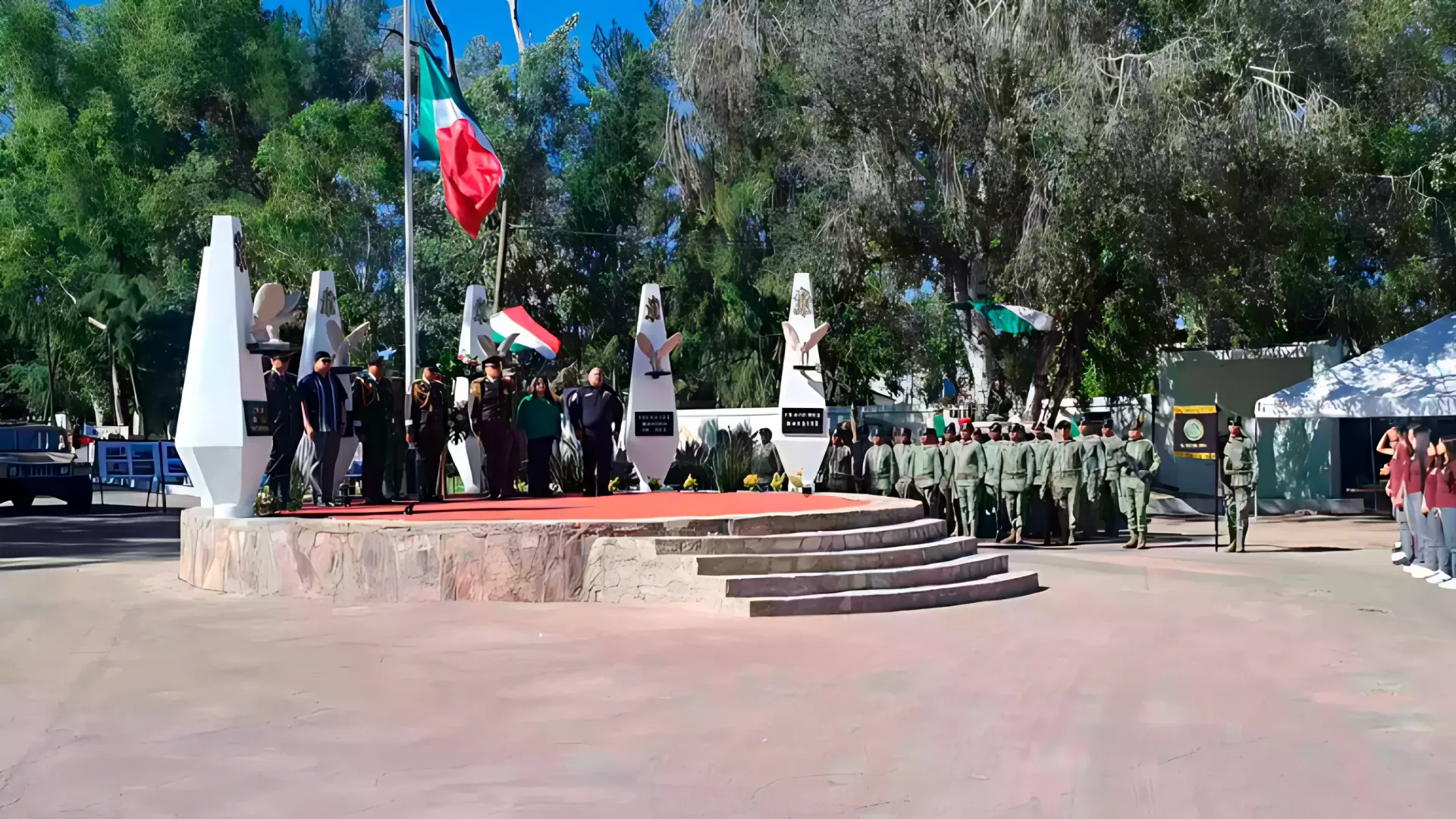 Conmemoran el 177 Aniversario de la Gesta Heroica de los Niños Héroes en Nogales